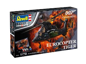 Revell Gift-Set James Bond 05654 - "Golden Eye" Eurocopter Tiger (1:72)