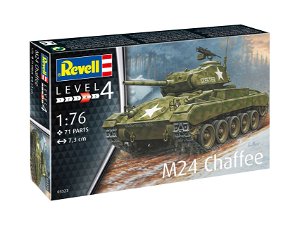 Revell Plastic ModelKit tank 03323 - M24 Chaffee (1:76)