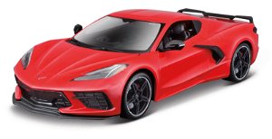 Maisto - 2020 Chevrolet® Corvette® Stingray, červená, 1:18
