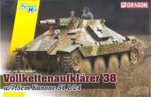 Dragon Model Kit tank 6815 - Vollkettenaufklaerer 38 w/7.5cm Kanone 51 L/24 (1:35)