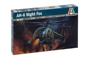 Italeri Model Kit vrtulník 0017 - AH-6 NIGHT FOX (1:72)