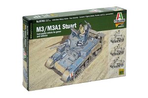 Italeri Wargames tank 15761 - M3/M3A1 Stuart (1:56)