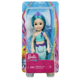 Mattel Barbie CHELSEA MOŘSKÁ PANNA ASST