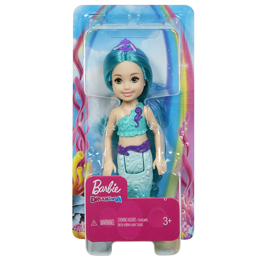 Mattel Barbie CHELSEA MOŘSKÁ PANNA ASST