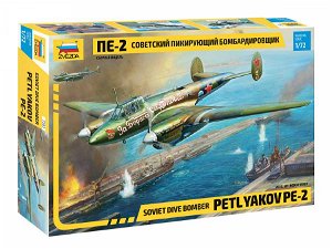 Zvezda Model Kit letadlo 7283 - Petlyakov Pe-2 (1:72)