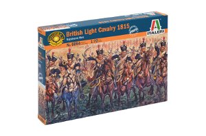 Italeri Model Kit figurky 6094 - NAPOLEONIC WARS - BRITISH LIGHT CAVALRY 1815 (1:72)
