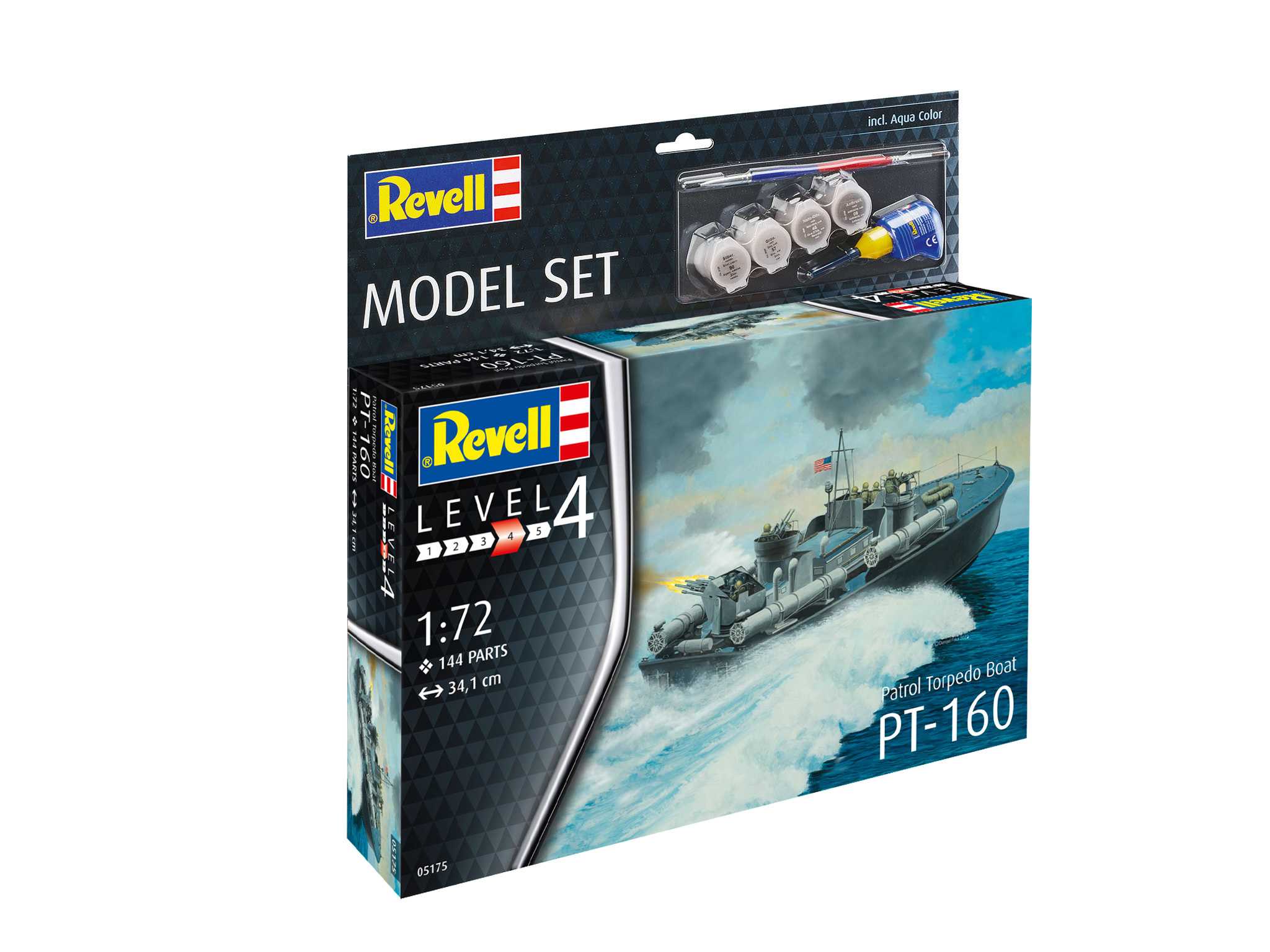 Revell ModelSet loď 65175 - Patrol Torpedo Boat PT-559 / PT-160 (1:72)