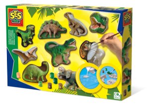 SES Odlévání a malování - dinosauři