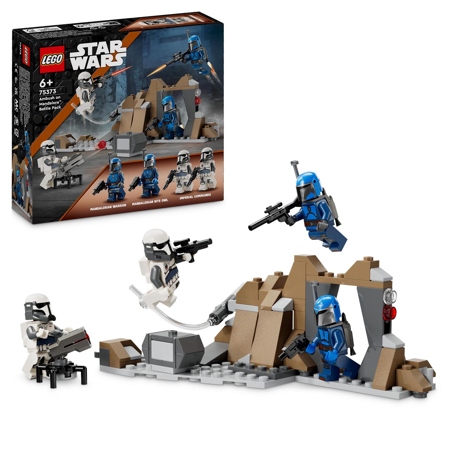 LEGO Star Wars 75373 Bitevní balíček přepadení na Mandaloru