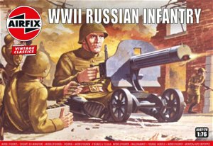 Airfix Classic Kit VINTAGE figurky A00717V - Russian Infantry (1:76)