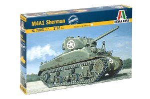 Italeri Model Kit tank 7003 - M4 SHERMAN (1:72)