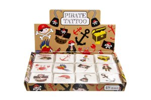 Rappa Tetování Piráti 12 kusů