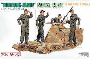 Dragon Model Kit figurky 6191 - &quot;ACHTUNG-JABO!&quot; PANZER CREW (FRANCE 1944) (1:35)