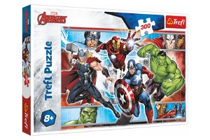 Trefl Puzzle Avengers 300dílků 60x40cm v krabici 40x27x4cm