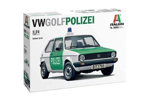 Italeri Model Kit auto 3666 - VW Golf "POLIZEI" (1:24)