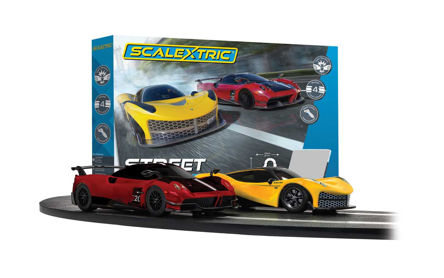 Scalextric Autodráha SCALEXTRIC C1422P - Street Cruisers Race Set (1:32)