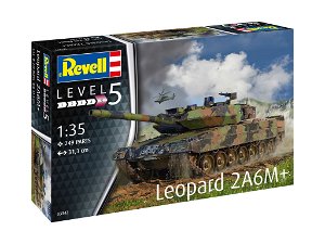 Revell Plastic ModelKit tank 03342 - Leopard 2 A6M+ (1:35)
