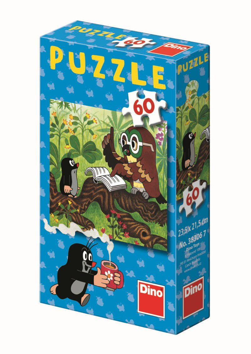 Dino puzzle Jak Krtek uzdravil myšku 60D