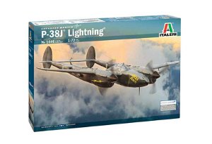 Italeri Model Kit letadlo 1446 - P-38J "Lightning" (1:72)
