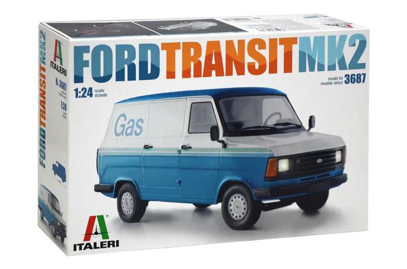 Italeri Model Kit auto 3687 - FORD TRANSIT Mk.2 (1:24)