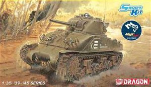 Dragon Model Kit tank 6740 - M4 Sherman "Composite Hull" PTO w/Magic Track (Smart Kit) (1:35)