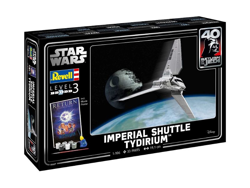 Revell Gift-Set SW 05657 - Imperial Shuttle Tydirium (1:106)