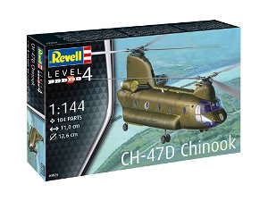 Revell ModelSet vrtulník 63825 - CH-47D Chinook (1:144)