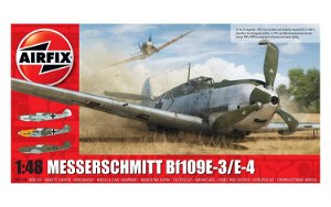 Airfix Classic Kit letadlo A05120B - Messerschmitt Bf109E-3/E-4 (1:48)