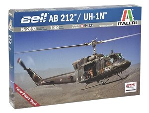 Italeri Model Kit vrtulník 2692 - AB 212 /UH 1N (1:48)