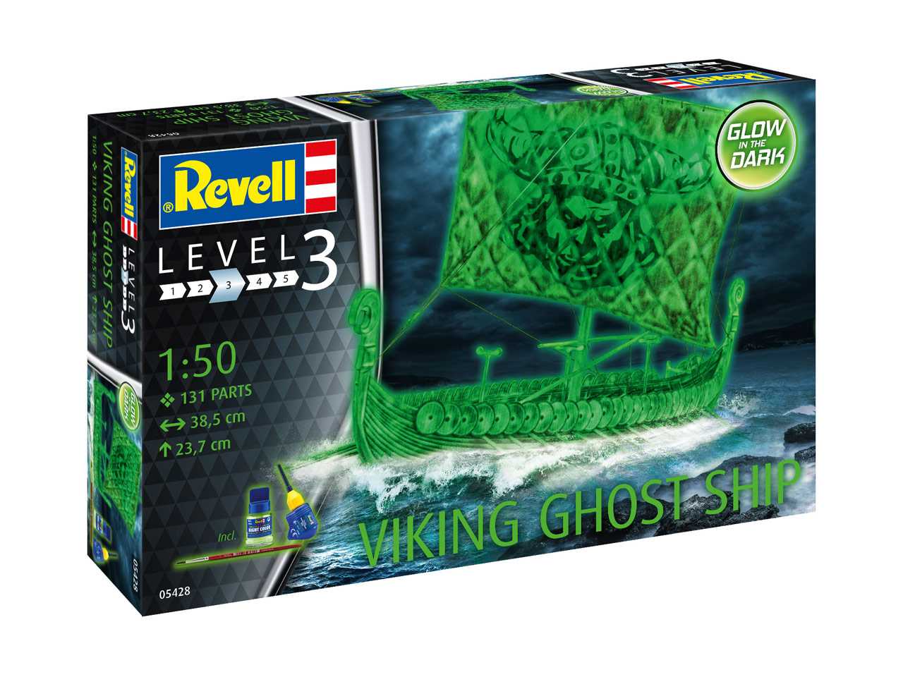 Revell Plastic ModelKit loď 05428 - Viking Ghost Ship (1:50)