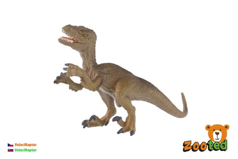 ZOOted Velociraptor zooted plast 16cm v sáčku