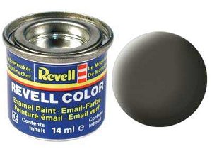 Revell Barva emailová - 32167: matná zelenavě šedá (greenish grey mat)