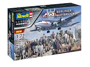 Revell Gift-Set letadlo 05652 - 75th Anniversary "Berliner Luftbrücke" (1:72)