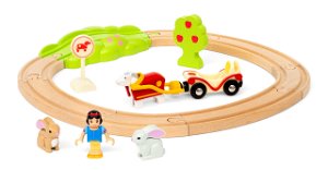 Brio Disney Princess Vlakový set Sněhurky a zvířátek