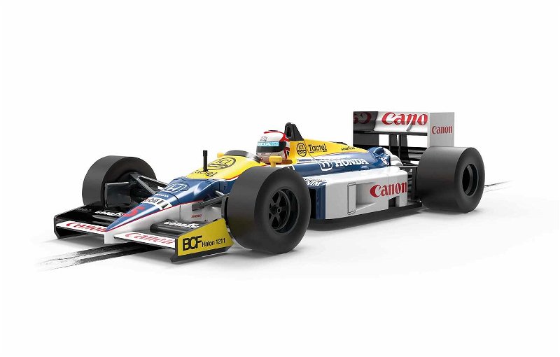 Scalextric Autíčko Single Seater SCALEXTRIC C4318 - Williams FW11 - 1986 British Grand Prix - Nigel Mansell (1:32)