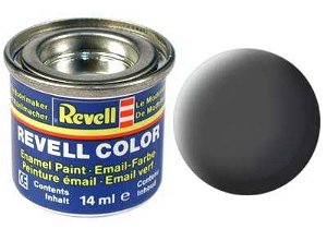 Revell Barva emailová - 32166: matná olivově šedá (olive grey mat)