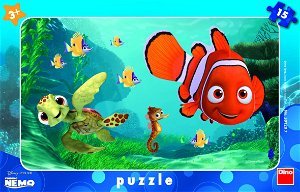 Dino dětské puzzle Disney WD Nemo a želva   15D