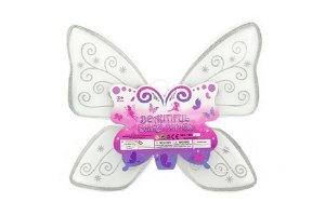 Teddies Křídla motýlí nylon 49x43cm v sáčku karneval