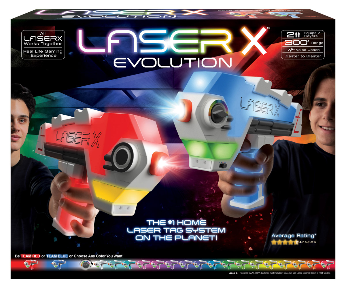 TM Toys LASER X evolution double blaster set pro 2 hráče