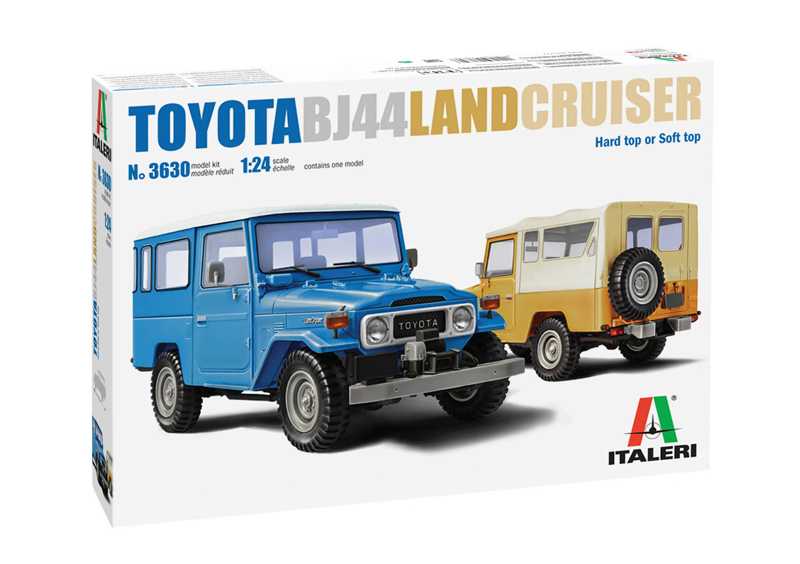 Italeri Model Kit auto 3630 - Toyota Land Cruiser BJ-44 Soft/Hard Top (1:24)
