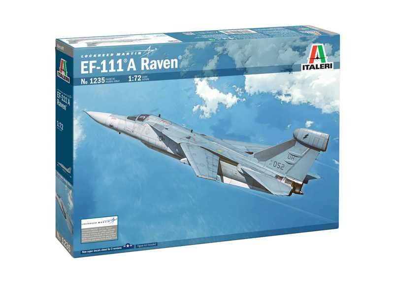 Italeri Model Kit letadlo 1235 - EF-111 A Raven (1:72)