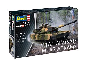 Revell Plastic ModelKit tank 03346 - M1A2 Abrams (1:72)