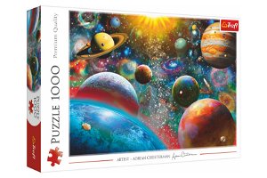 Trefl Puzzle Vesmír 1000 dílků 68,3x48cm v krabici 40x27x6cm