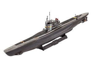 Revell ModelSet ponorka 65154 - German Submarine Type VII C/41 (1:350)