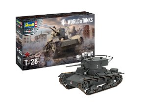 Revell Plastic ModelKit World of Tanks 03505 - T-26 (1:35)