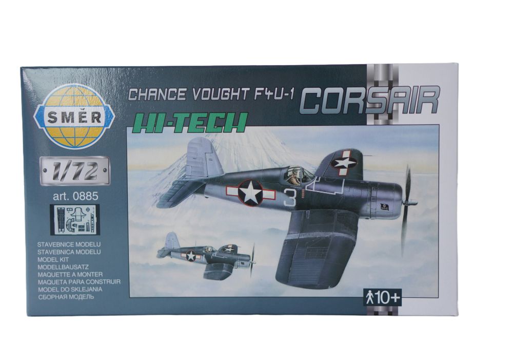 Směr plastikový model letadla Chance Voughut F4U-1 Corsair