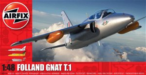 Airfix Classic Kit letadlo A05123A - Folland Gnat T.1 (1:48)