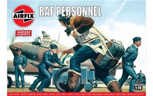 Airfix Classic Kit VINTAGE figurky A00747V - RAF Personnel (1:76)