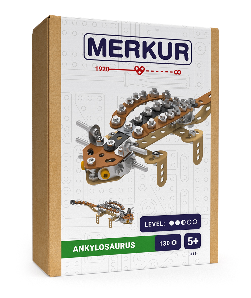 MERKUR - Stavebnice Merkur - DINO - Ankylosaurus