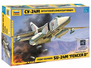 Zvezda Model Kit letadlo 7267 - Front bomber Su-24M "Fencer D" (1:72)